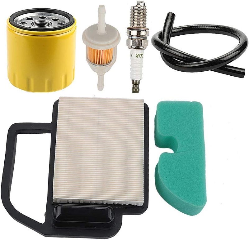 Powtol 20 083 02-S Air Filter+52 050 02-S Oil Filter fits Kohler Courage 15 16 17 18 19 20 21 22 HP YTH21K46 YTH20K46 Engines KH-20-083-02-S KH-20-883-02-S1 - Image 1